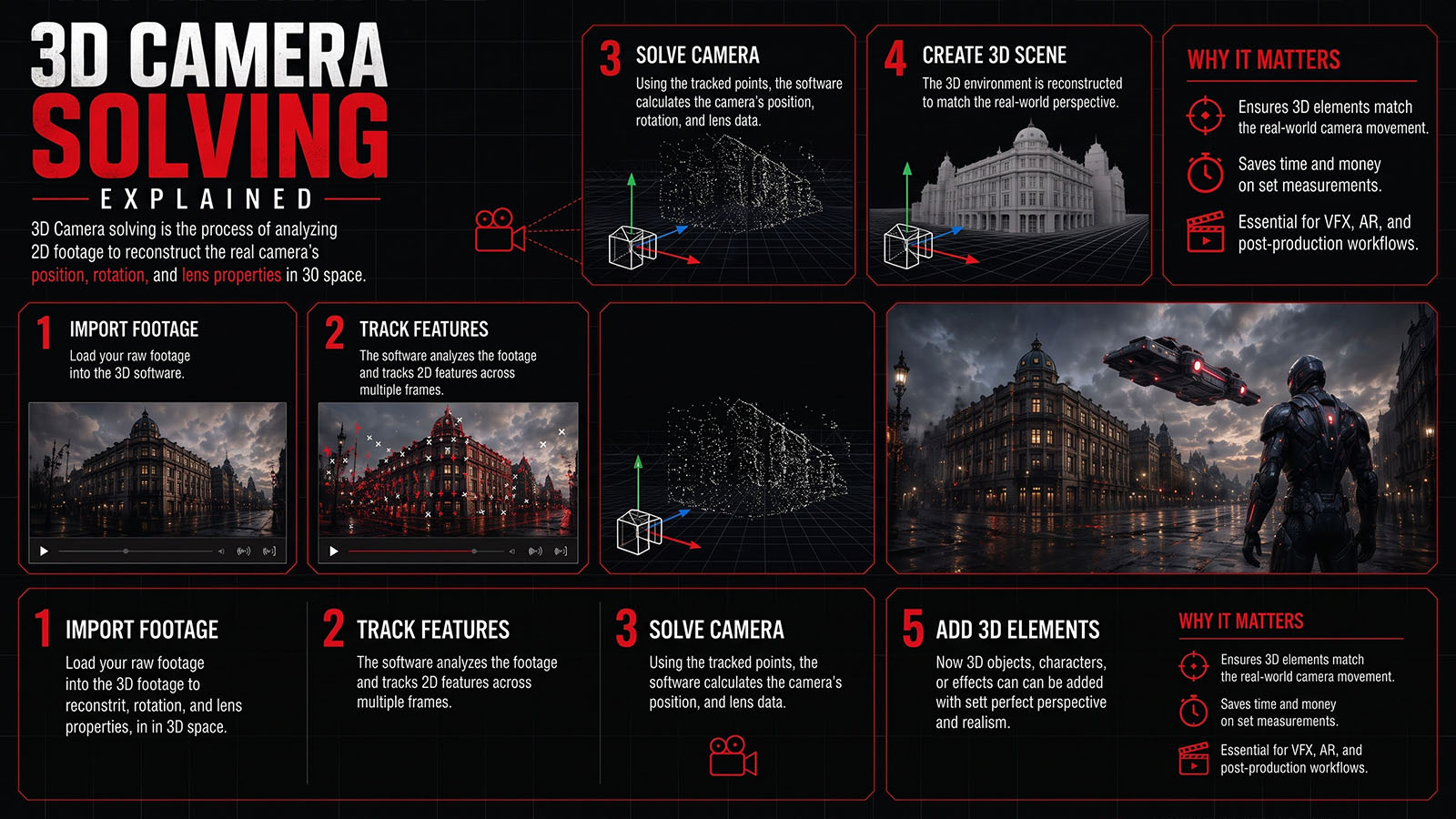 3D Camera Solving Explained