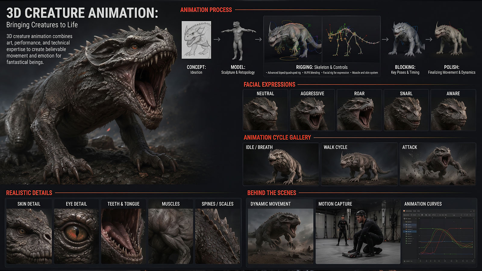 3D Creature Animation