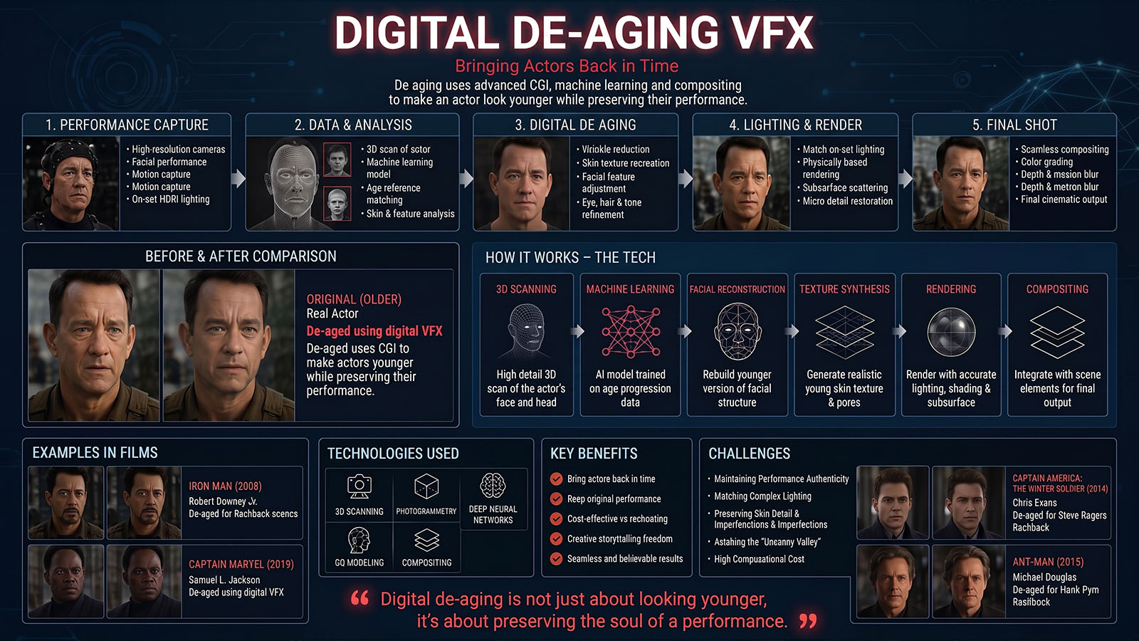 Digital De-Aging VFX