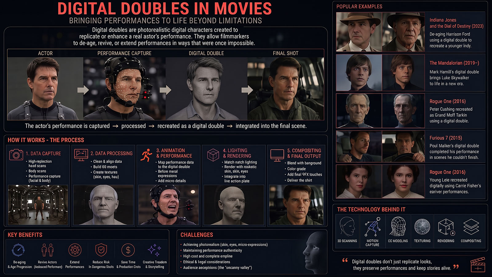 Digital Doubles in Movies