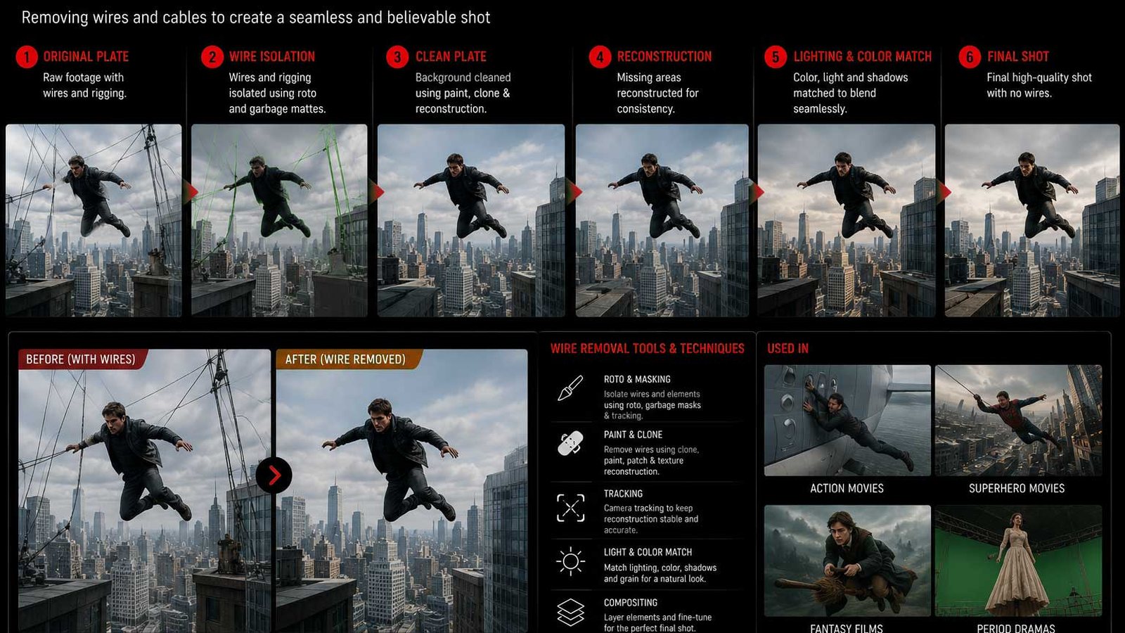 Wire Removal in Movies