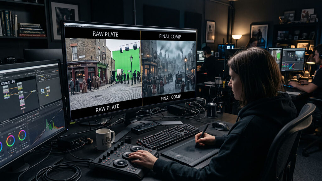 Enola Holmes 3: Vine FX Delivers 150 VFX Shots