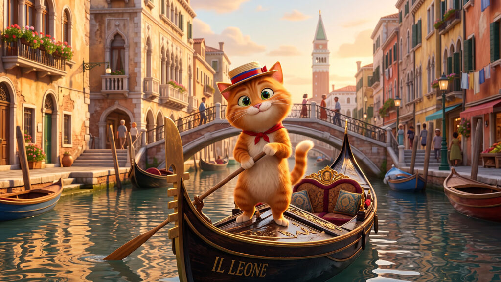 Pixar’s Gatto Brings an Original CGI Adventure to Venice
