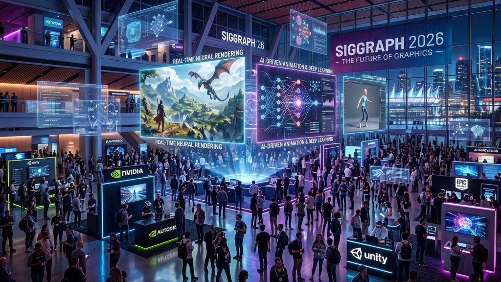 SIGGRAPH 2026 Puts Games, AI and Neural Graphics in the Spotlight